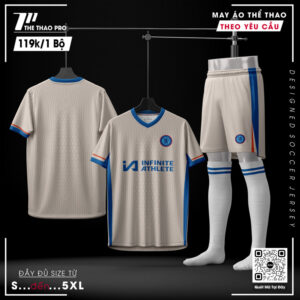 Áo Câu Lạc Bộ Chelsea 2024 - Xám Nhạt Thể Thao Năng Động