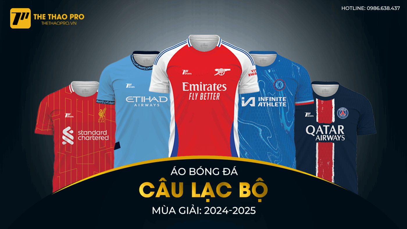 Mẫu Áo Bóng Đá Câu Lạc Bộ