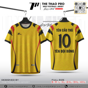 Áo bóng đá THE THAO PRO – Vàng tươi Limited Edition